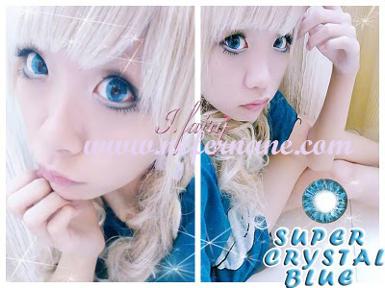 CBL-01 บิ๊กอายรายปีสีฟ้าสุดน่ารัก Super Crystal Blue