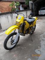 Suzuki รุ่นTSR200..สีเหลือง..(คันที่21)..ภาษีปี54..